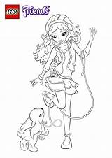 Lego Friends Coloring Pages Choose Board Girls Kids sketch template