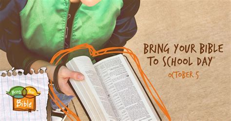 bring your bible to school day october 5th 2017 biblica the international bible society