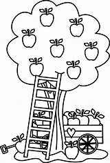 Coloring Orchard Pages Getdrawings sketch template