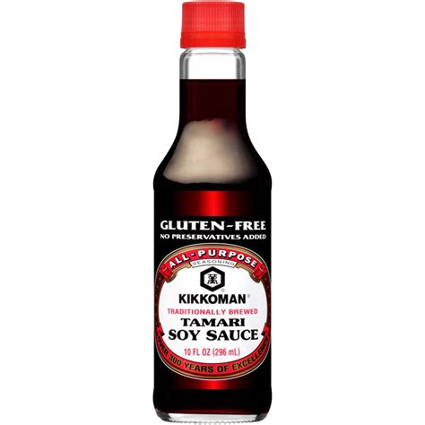 kikkoman gluten  tamari soy sauce  ounce