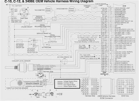 cat  acert  pin ecm wiring diagram wiring diagram