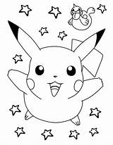 Pikachu Kleurplaten Seel Printen Paradijs Picachu Pokémon 2985 Animaatjes Pokemons Picacho sketch template
