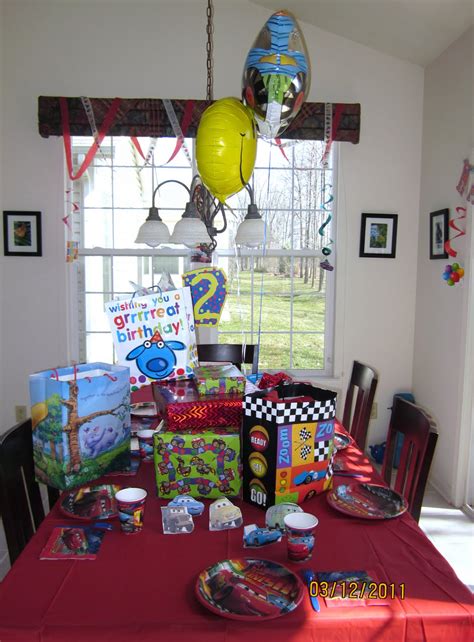 the zeiglers aiden s 2nd b day party decoration