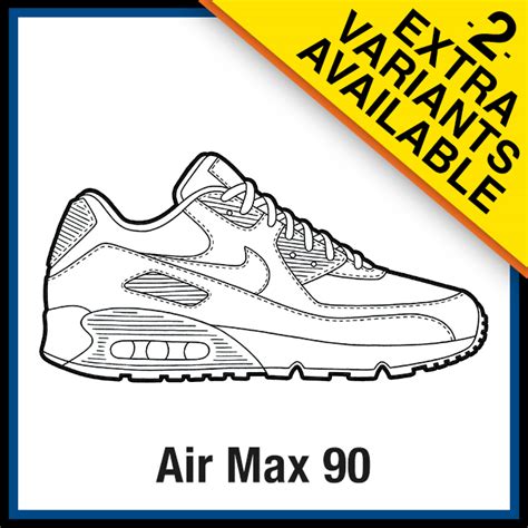 nike air max  sneaker coloring pages created  kicksart