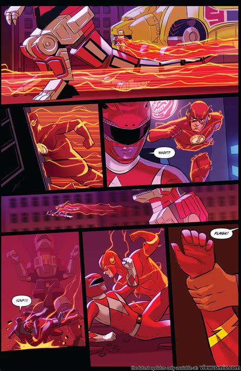 Justice League Power Rangers 002 2017 Read Justice