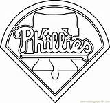 Phillies Dodgers Mascot Angeles Coloringpages101 Rangers sketch template