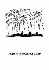 Canada Fireworks Coloring Pages Event Lovely Great Gorgeous sketch template