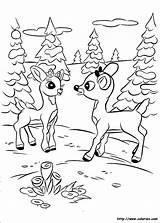 Rudolph Rudolf Coloriage Clarice Ausmalbilder Kolorowanki Rentier Renifer Renne Reindeer Nez Nosed Colorat Kolorowanka Ausmalen Ausmalbild Nase Roten Weihnachten Reno sketch template