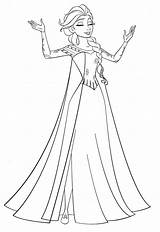 Castle Elsa Ice Frozen Coloring Pages Disney Getdrawings sketch template