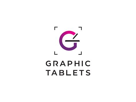 graphic tablets logo  nastya kharchenko  dribbble