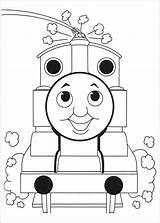 Thomas Tank Engine Pages Coloring Print sketch template