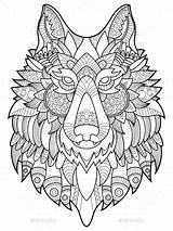Wolf Ausmalbilder Mandala Erwachsene Zentangle Mandalas Fasching Weihnachten Ostern Buntute Oren Rodo Sitik sketch template