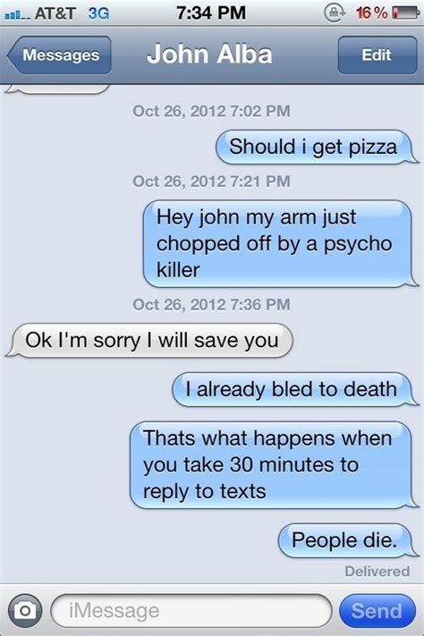 responses   friend  doesnt text