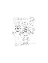 Coloring Children Nehru Chacha Childrens sketch template