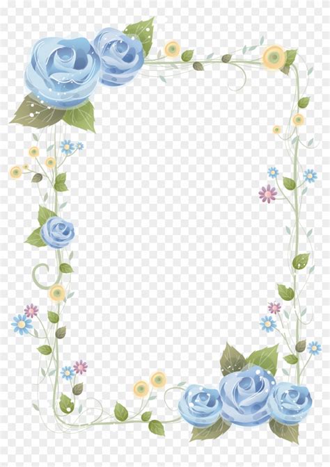 printable floral borders  frames  printable floral