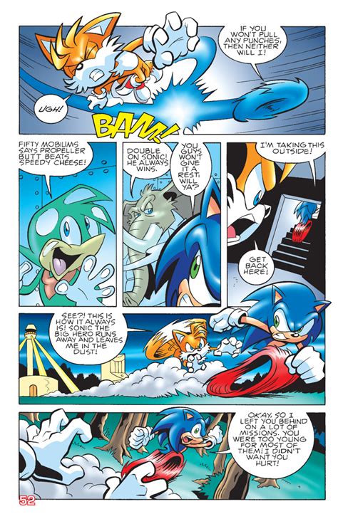 preview sonic saga series 4 house of cards comic vine