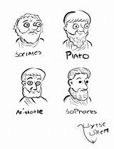 Aristotle Drawing Socrates Getdrawings sketch template