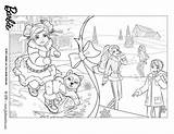 Barbie Coloring Chelsea Christmas Skipper Stacie Pages Print Color Printable Coloriage Perfect sketch template