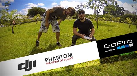 dji phantom drone gopro  flight youtube