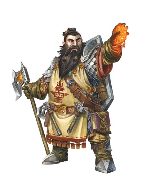 Male Dwarf Cleric Of Angradd Pathfinder Pfrpg Dnd Dandd