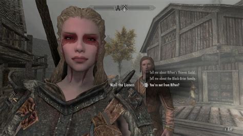 Skyrim Special Edition Mods Mjoll Facelift Se Blond Youtube