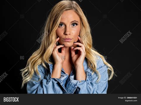 gorgeous blonde model image and photo free trial bigstock