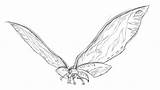 Mothra Deviantart sketch template