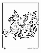 Celtico Drago Vichinghi Geometriche Etichette Libri Simboli sketch template