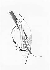 Zaha Hadid Architecture Sketches Paintings Peak Drawings Leisure Sketch Club Drawing Hong Kong 1982 1983 Geometric Conceptual Diagram Abstract Arquitectura sketch template