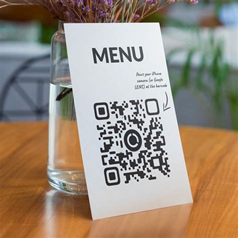 menu sans contact pour restaurants copymagecom