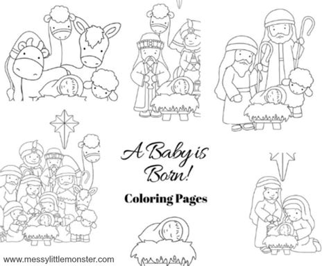 nativity coloring pages nativity coloring pages nativity coloring