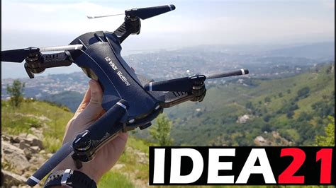 recensione idea  piccolo drone pieghevole  gps  le ideatest  istruzioni
