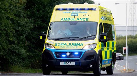 electric ambulance set    trial ambulance emergency