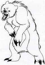 Bear Care Scary Drawing Deviantart Stonegate Real Getdrawings sketch template
