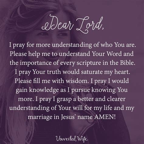 prayer understanding god