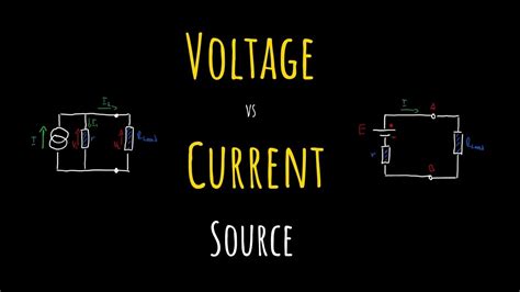 voltage  current source differences engineering scribbles