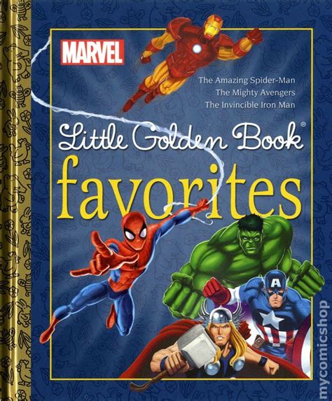 marvel  golden book favorites hc  comic books