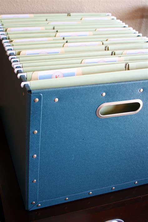 iheart organizing school paperwork storage