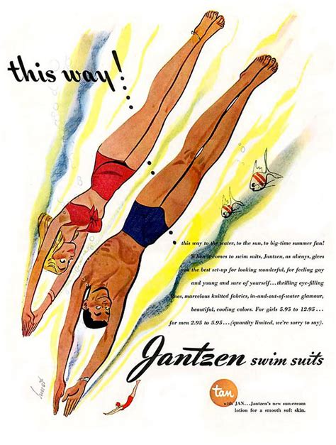 these swimsuits are for feeling gay vintage bikini ads popsugar