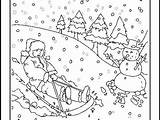 Snowy Coloring Weather Pages Kids Getcolorings Color Printable sketch template