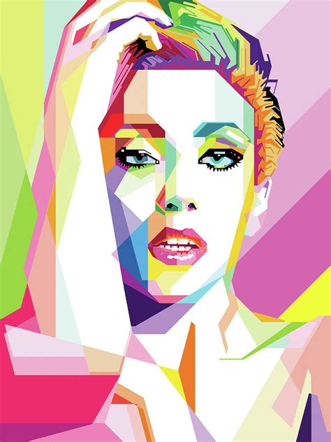 Lady Gaga Pop Art Digital Art By Herul Stock Fine Art America