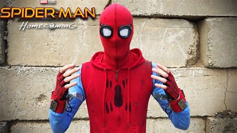 Spider Man Homecoming Spider Man Homemade Suit Bust
