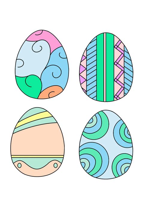 printable colored easter eggs freebie finding mom