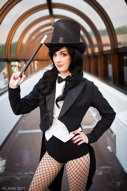 Cosplay Woman Magician Outfit Zatanna Cosplay