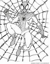 Coloring Spiderman Pages Spider Man Cartoon Clipart Library Print sketch template