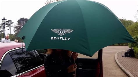 big   bentley car umbrella youtube