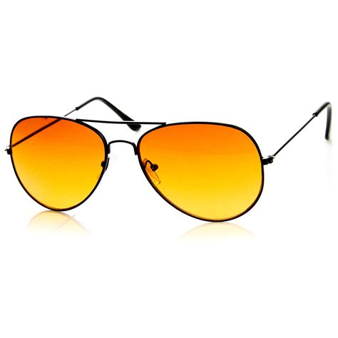 driving lens blue block classic metal aviator sunglasses sunglass la