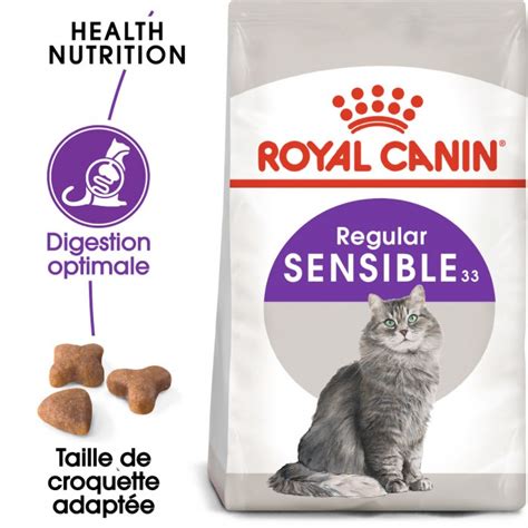 Royal Canin Sensible 33 Croquettes Pour Chat Wanimo