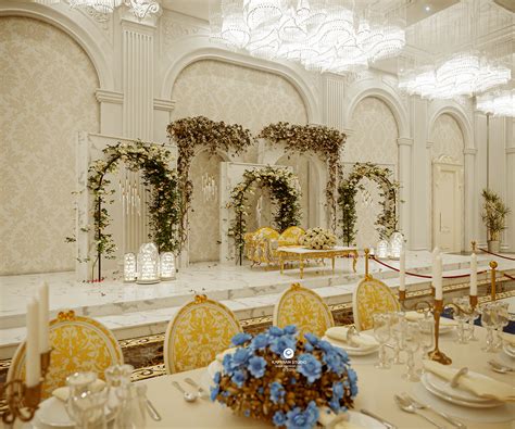 royal palace wedding hall behance