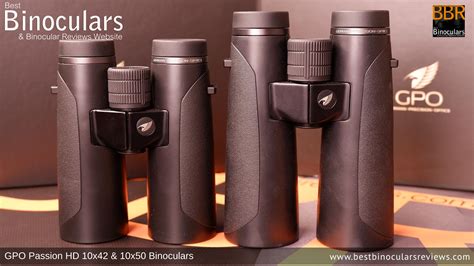 Gpo Passion Hd 10x42 Vs 10x50 Binoculars Best Binocular Reviews